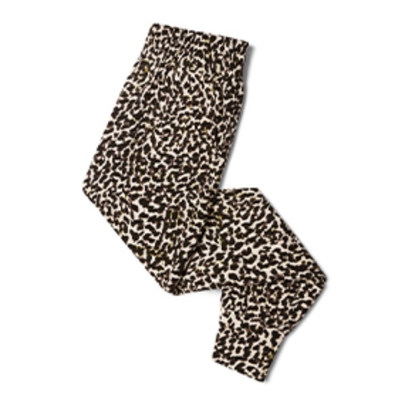 CABI # 5680 animal print Pivot Spotted Jogger modal cotton blend pants Sz S - Picture 6 of 11